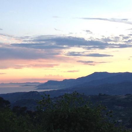 Sunset With View In Seborga Exterior foto